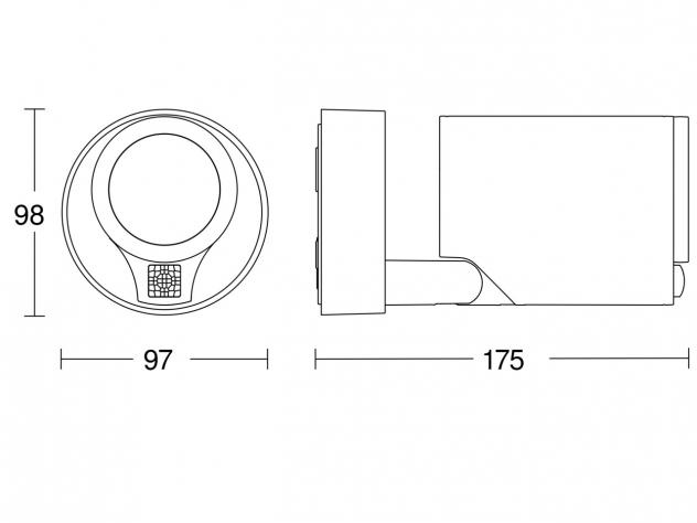  Spot ONE SC with motion detector & Bluetooth